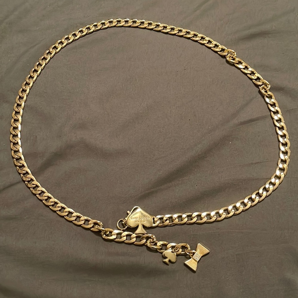 Gold Kate Spade Chain Belt